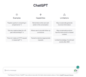 ChatGPT चैटजीपीटी