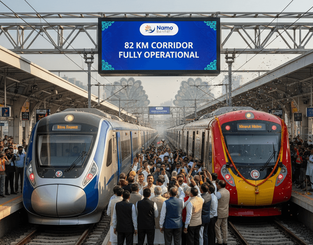 Delhi Meerut Namo Bharat Corridor Inaugurated